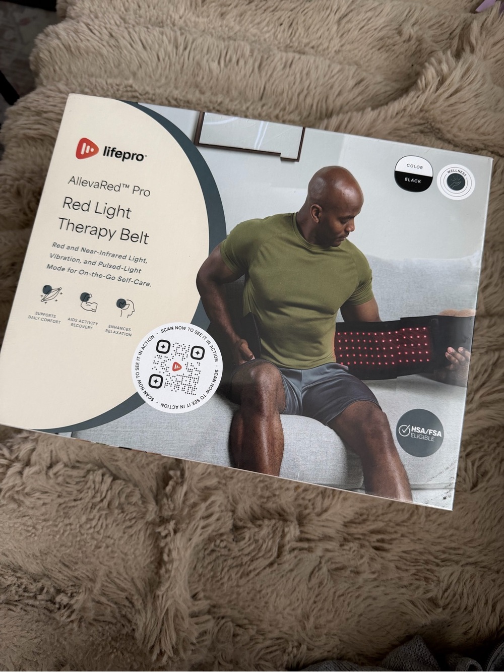 Lifepro AllevaRed Pro Red Light Therapy Belt